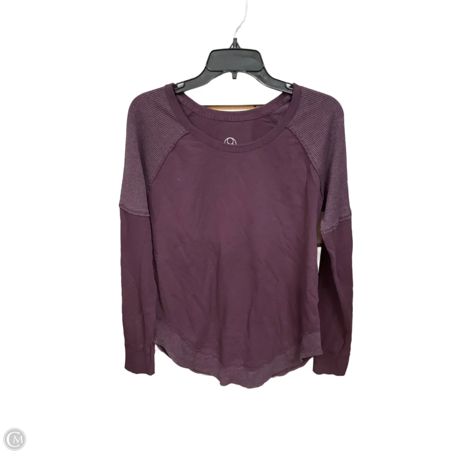Top Long Sleeve Basic By Te Verde In Purple, Size: M