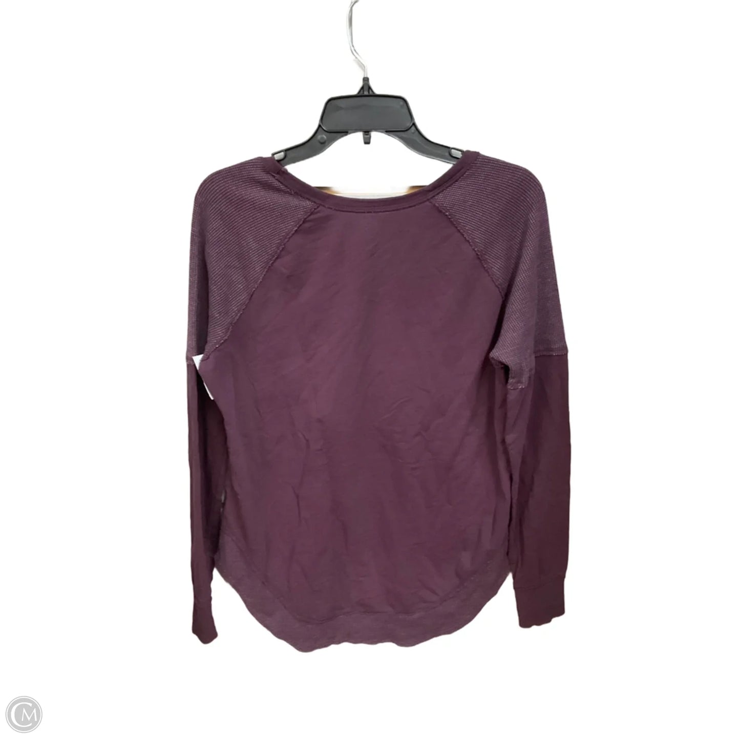 Top Long Sleeve Basic By Te Verde In Purple, Size: M