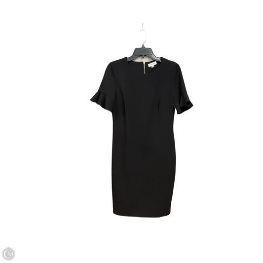 Dress Casual Short By Calvin Klein In Black, Size: M