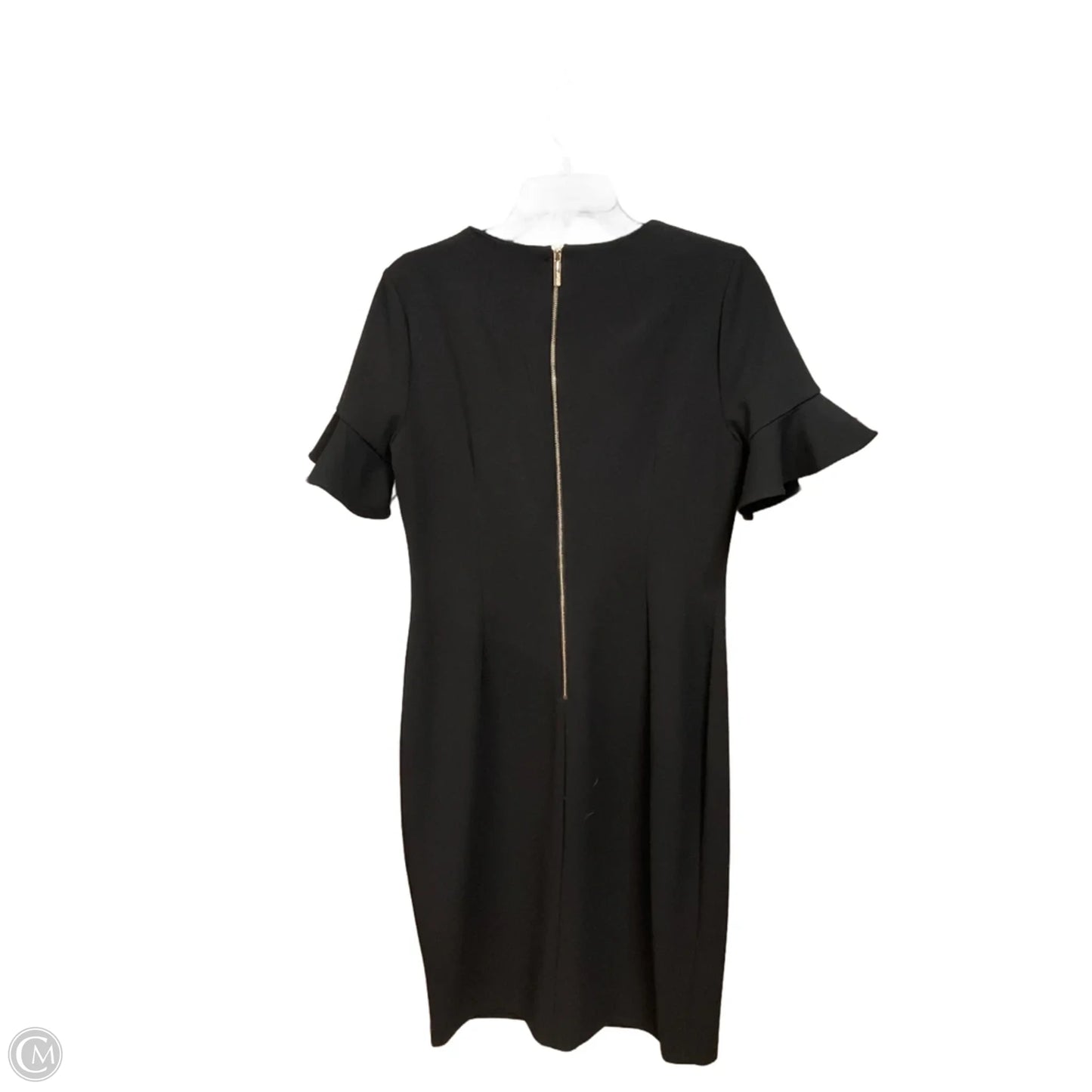 Dress Casual Short By Calvin Klein In Black, Size: M