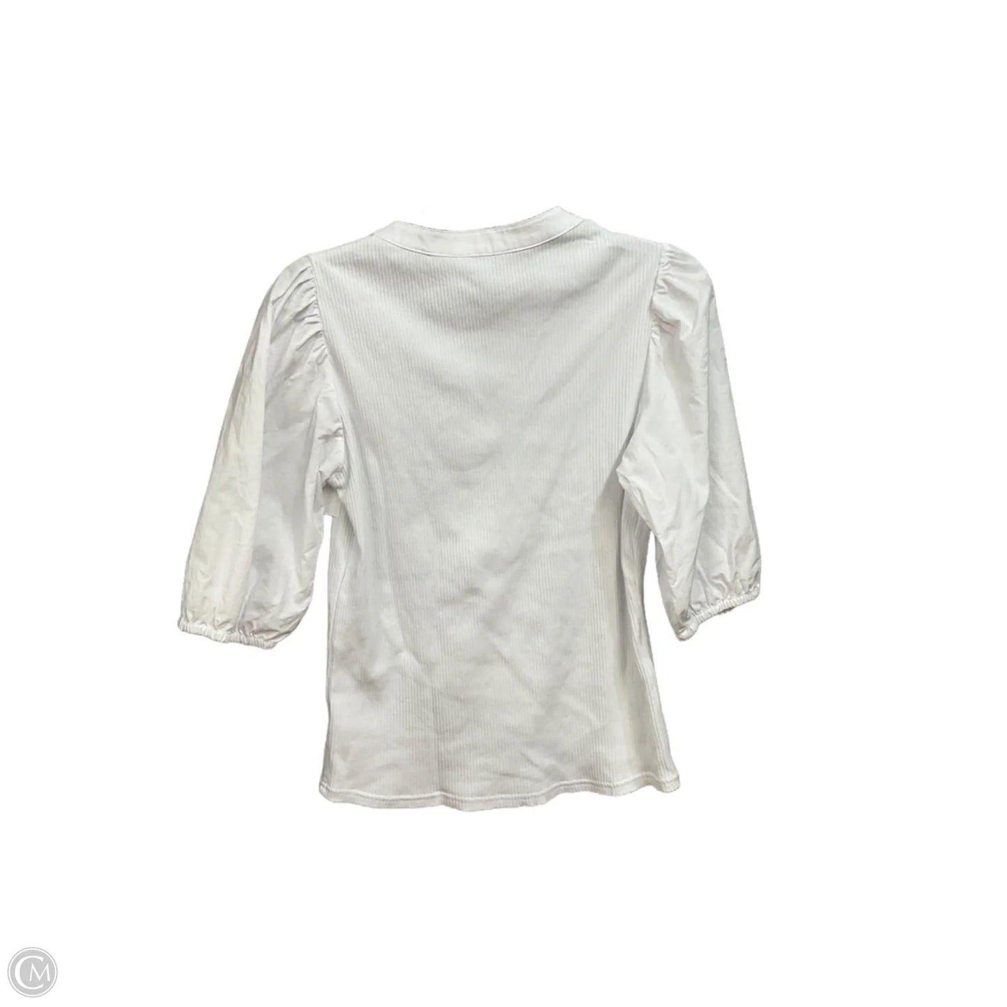 Top Short Sleeve Basic By Ophelia Roe In White, Size: M