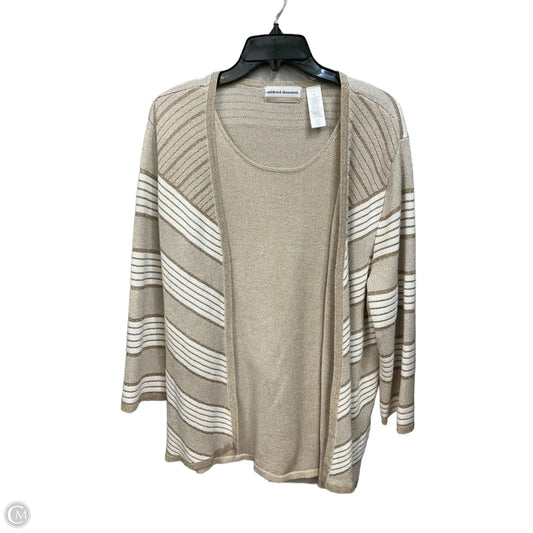 Top Long Sleeve By Alfred Dunner In Multi-colored, Size: 2x