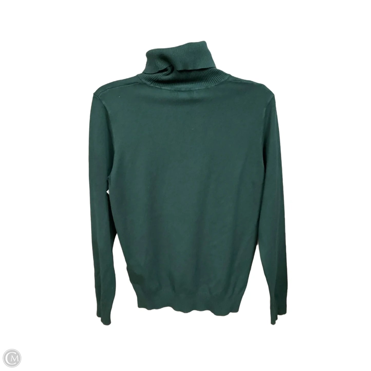 Top Long Sleeve Basic By Calvin Klein In Green, Size: L