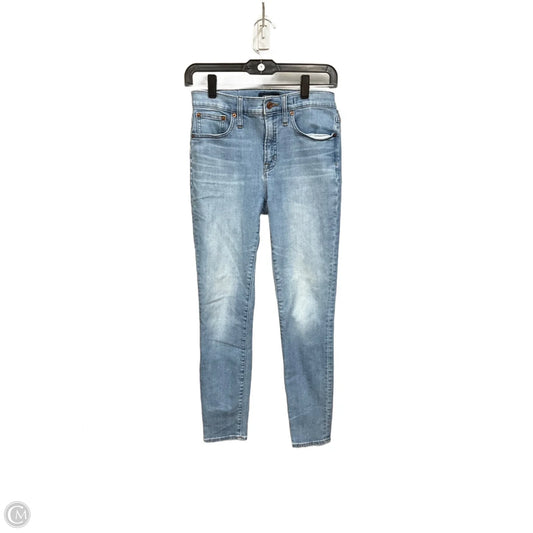 Jeans Skinny By J. Crew In Blue Denim, Size: 4