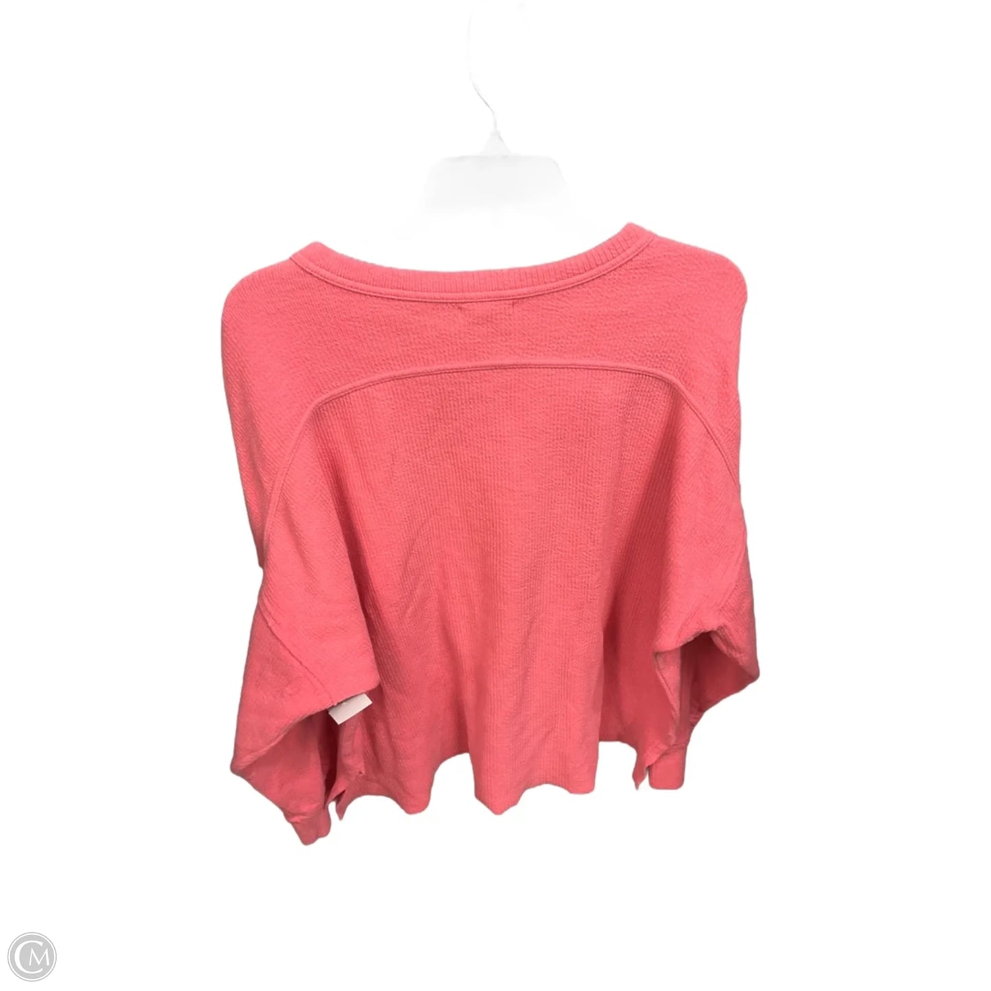 Top Long Sleeve Basic By Maurices In Pink, Size: L