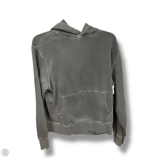 Athletic Top Long Sleeve Hoodie By Cmc In Grey, Size: S