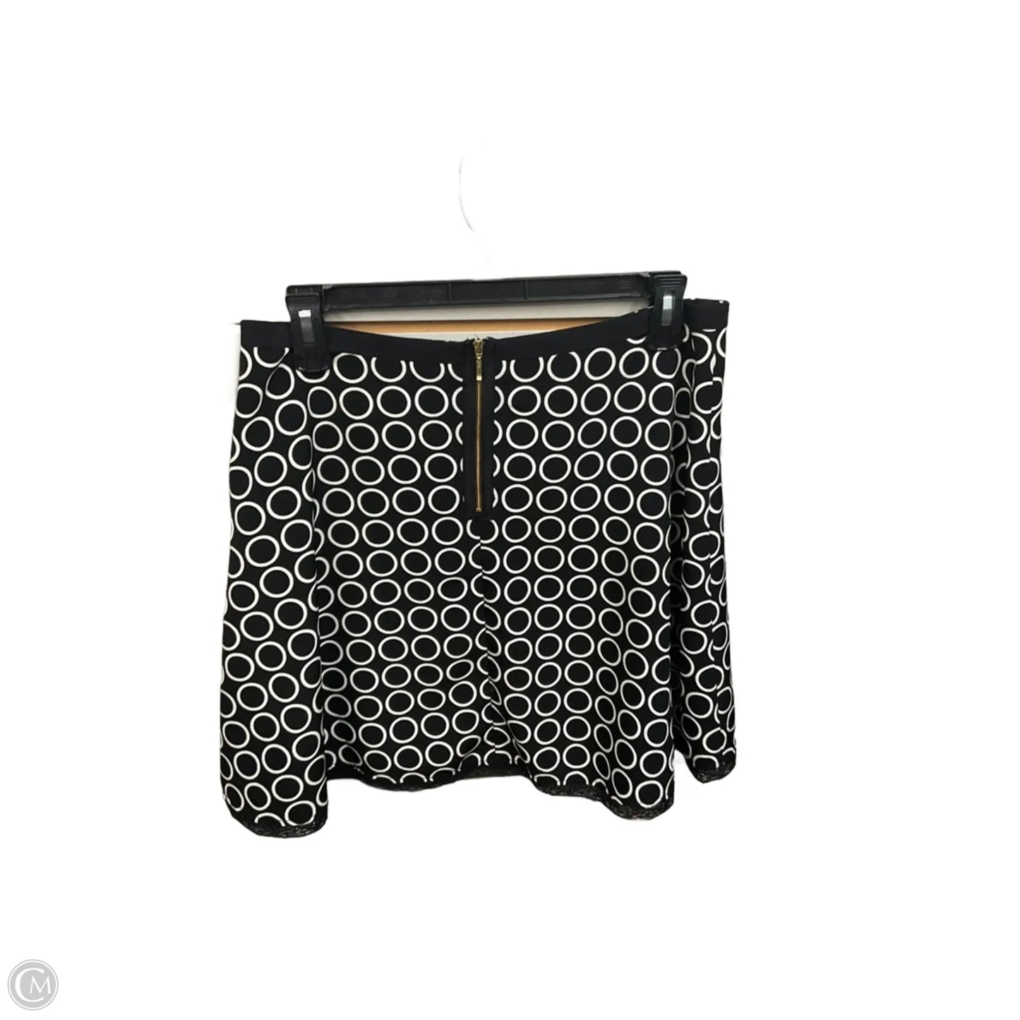 Skirt Mini & Short By Limited In Black & White, Size: 4