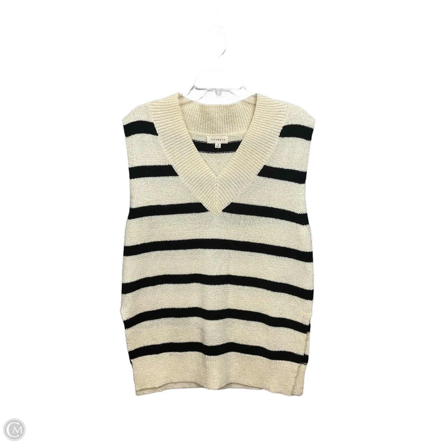 Top Sleeveless By Promesa In Cream, Size: S