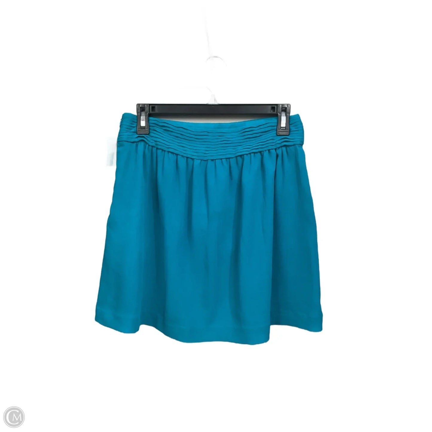 Skirt Mini & Short By Loft In Teal, Size: 0