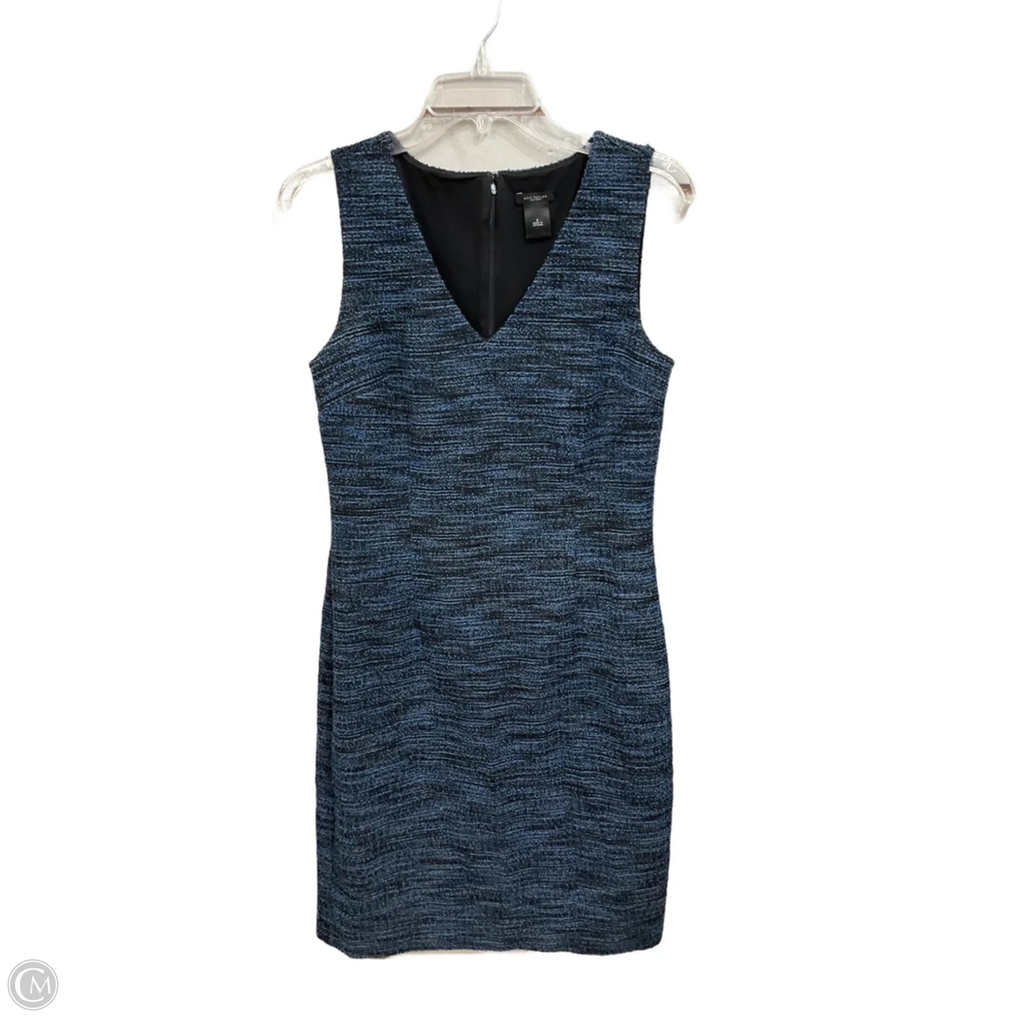 Dress Casual Short By Ann Taylor In Blue, Size: S