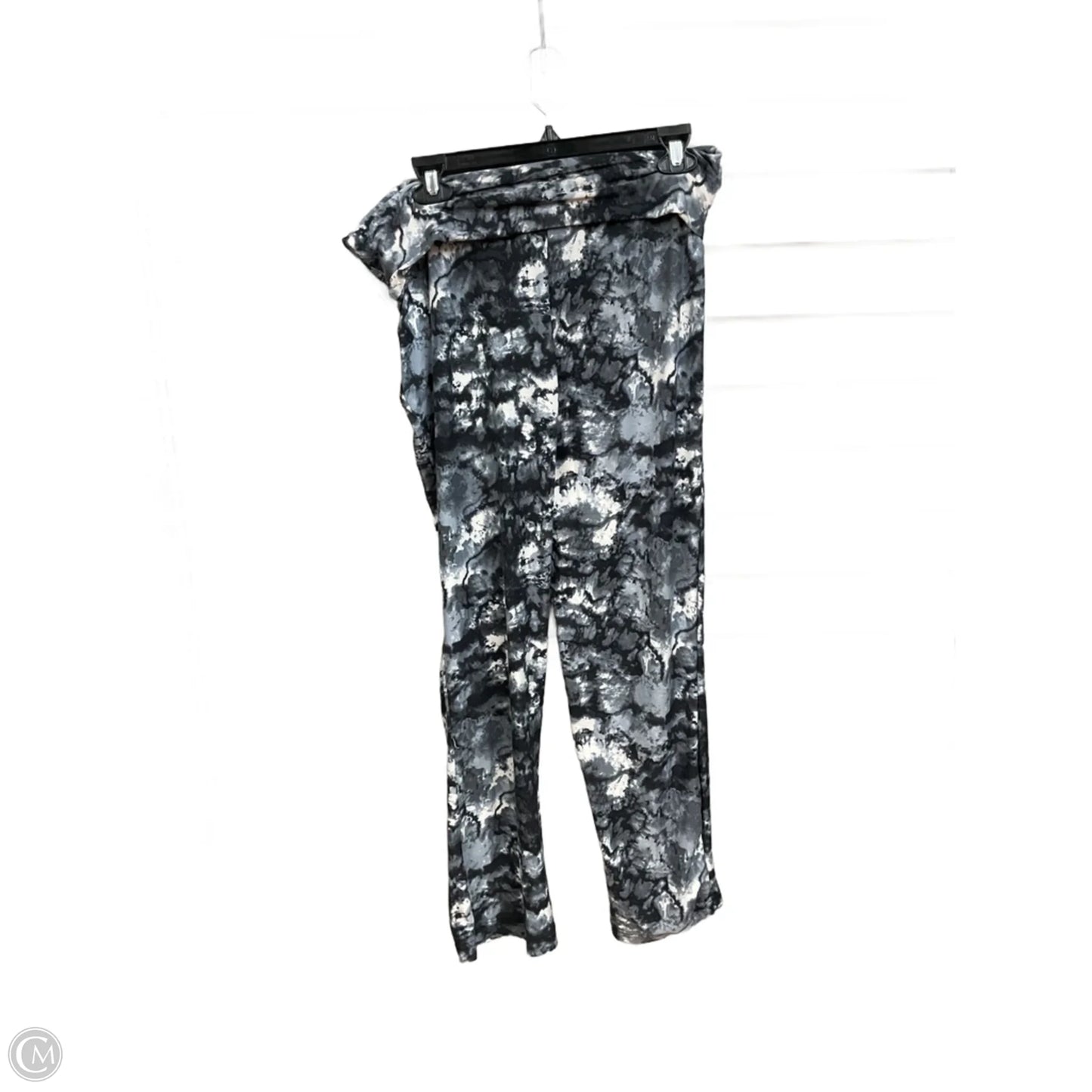 Pants Lounge By Bobbie Brooks In Tie Dye Print, Size: 12