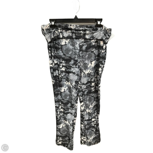 Pants Lounge By Bobbie Brooks In Tie Dye Print, Size: 12