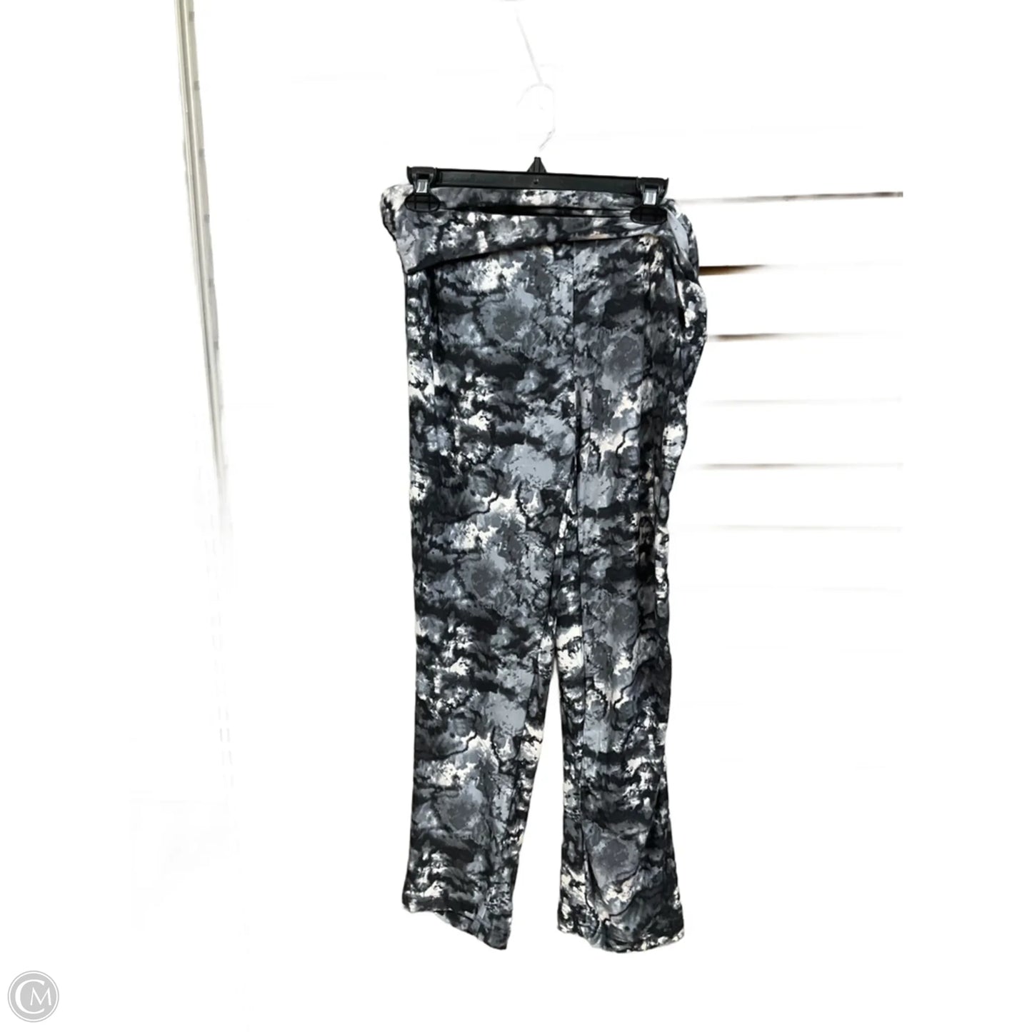 Pants Lounge By Bobbie Brooks In Tie Dye Print, Size: 12