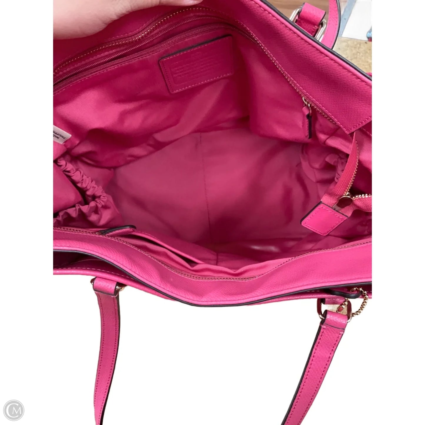 Tote Designer By Coach, Size: Large