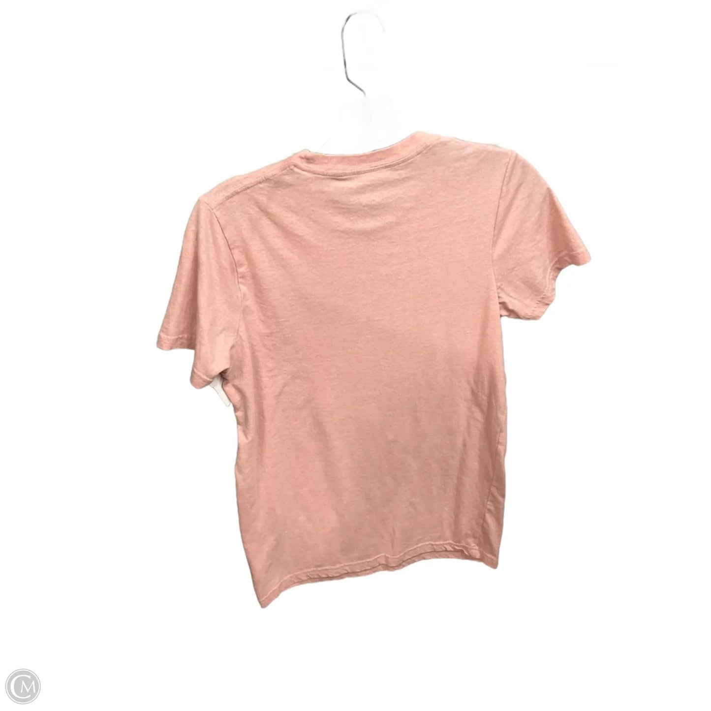 Top Short Sleeve Basic By Clothes Mentor In Pink, Size: S