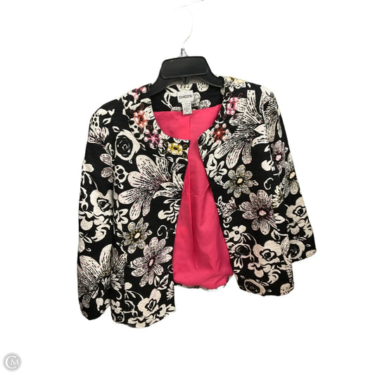 Jacket Other By Chicos In Multi-colored, Size: M