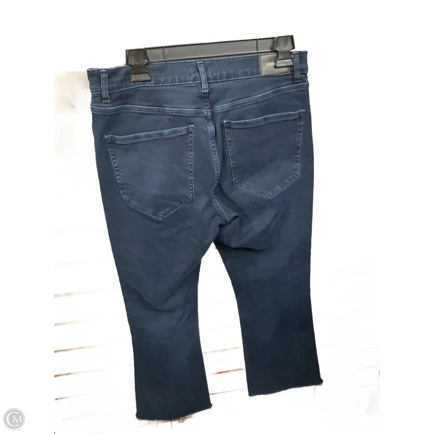 Jeans Flared By Express In Blue Denim, Size: 12