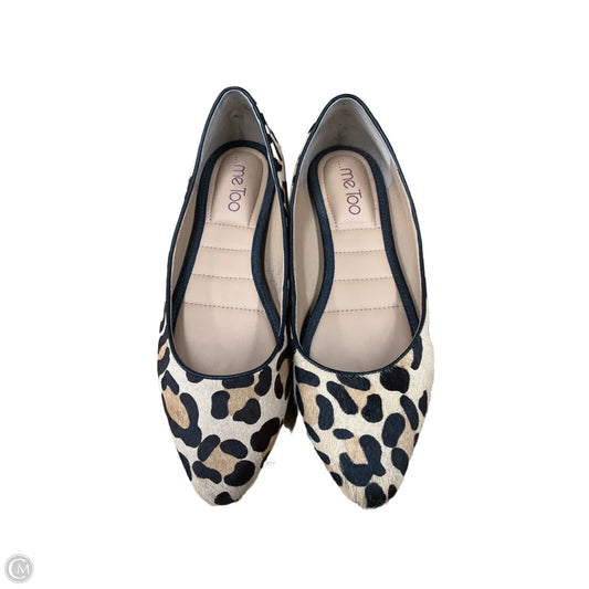 Shoes Flats By Me Too In Animal Print, Size: 7.5