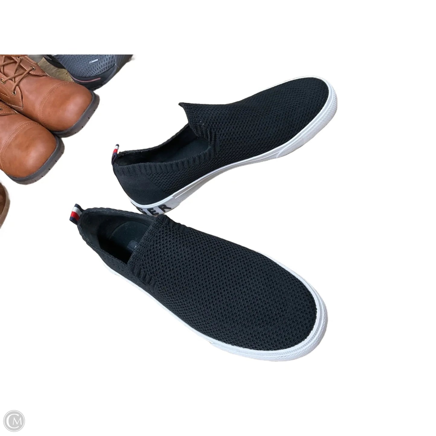 Shoes Flats By Tommy Hilfiger In Black, Size: 9