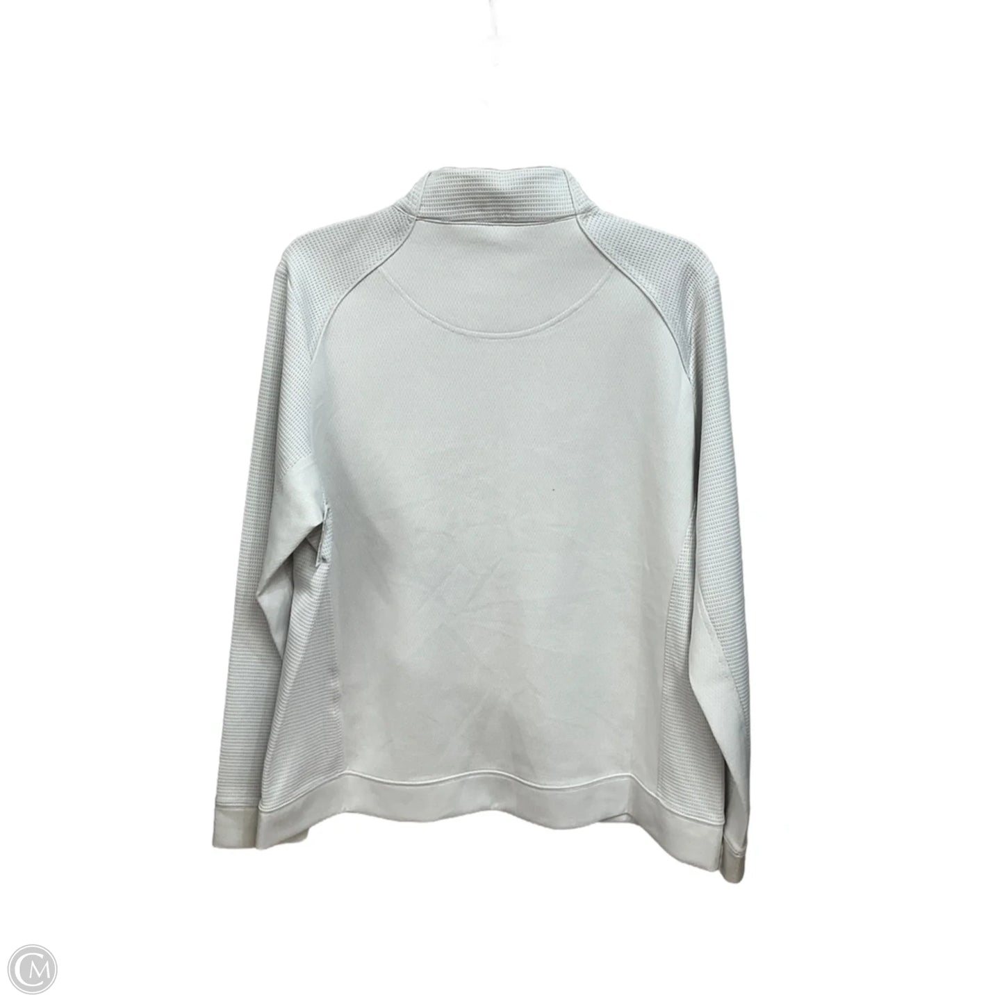 Athletic Jacket By Cutter And Buck In Grey, Size: Xl