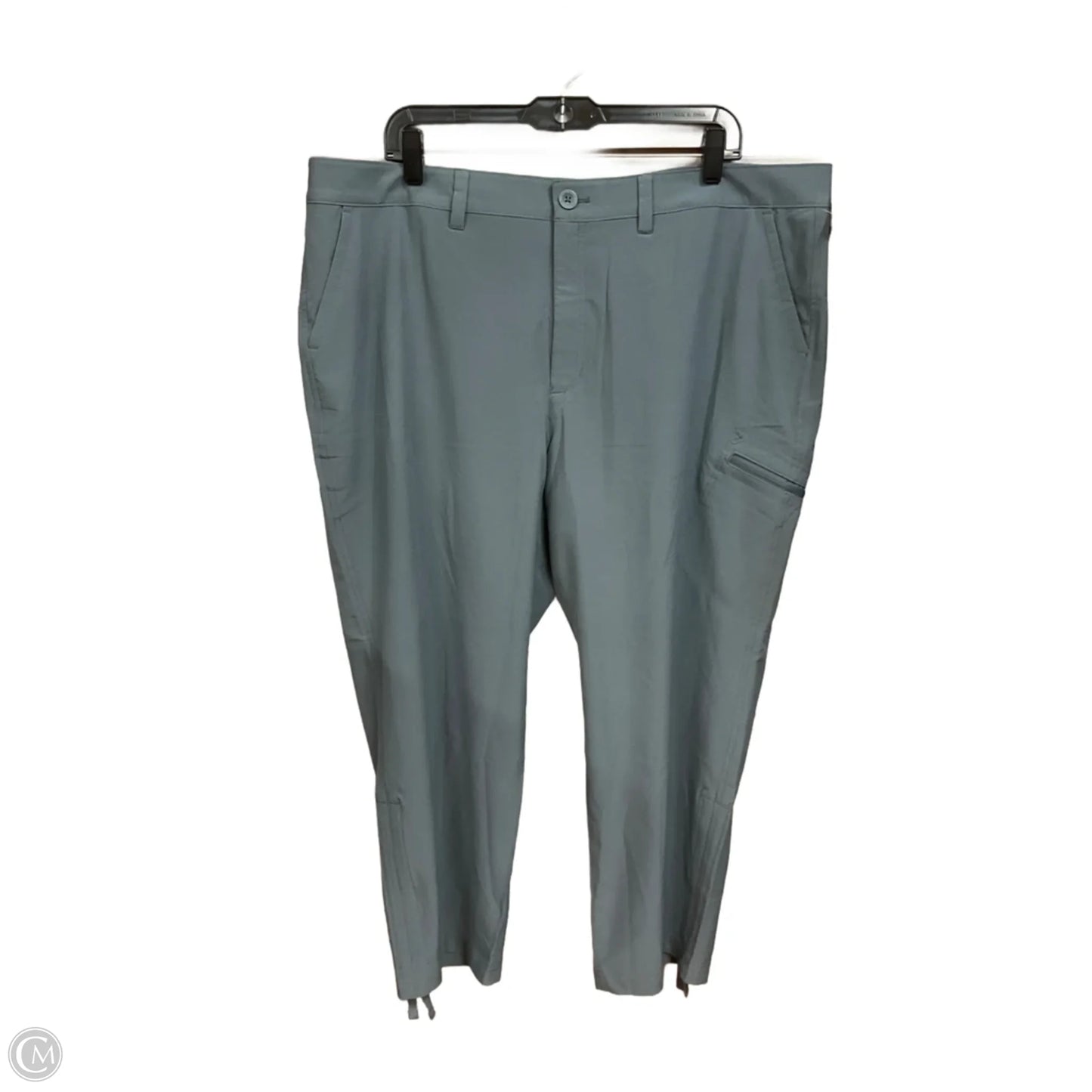 Pants Cropped By Eddie Bauer In Blue, Size: 18