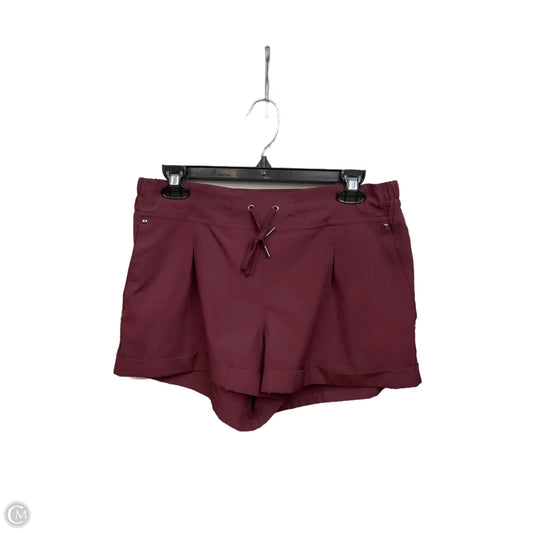 Athletic Shorts By Mondetta In Maroon, Size: L