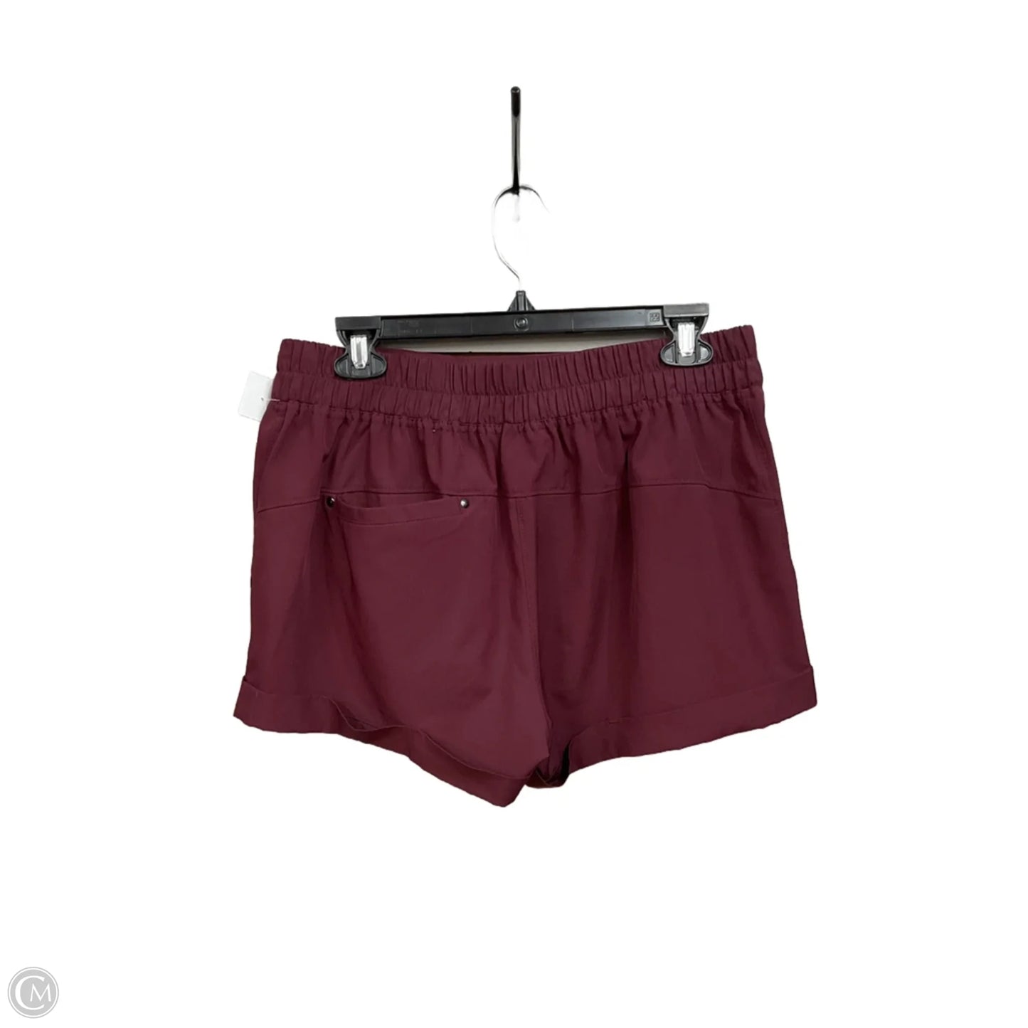 Athletic Shorts By Mondetta In Maroon, Size: L