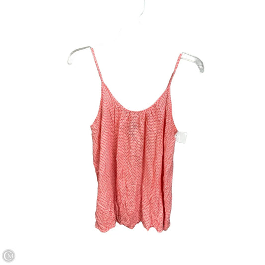Tank Top By Gap In Pink & White, Size: S