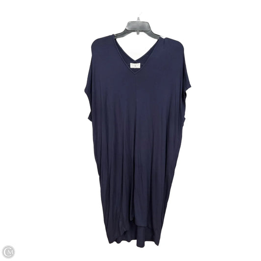 Dress Casual Midi By Lou And Grey In Navy, Size: Xl