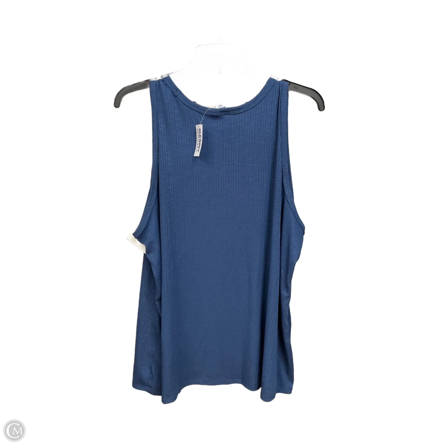 Top Sleeveless Basic By Old Navy In Blue, Size: Xl