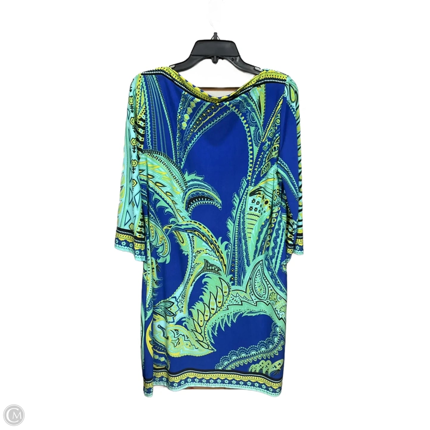 Dress Casual Short By Eci In Paisley Print, Size: Xl