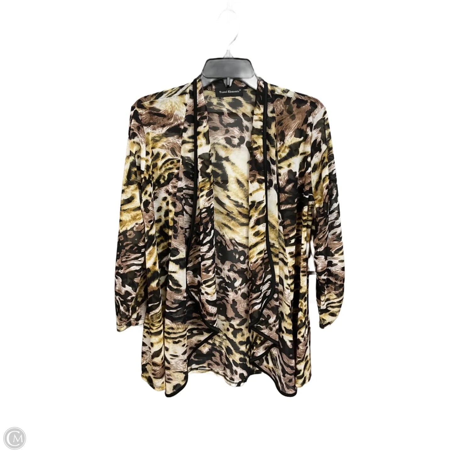 Kimono By Travel Elements In Animal Print, Size: M