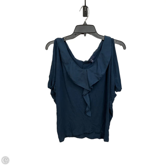 Top Short Sleeve By Gap In Blue, Size: S