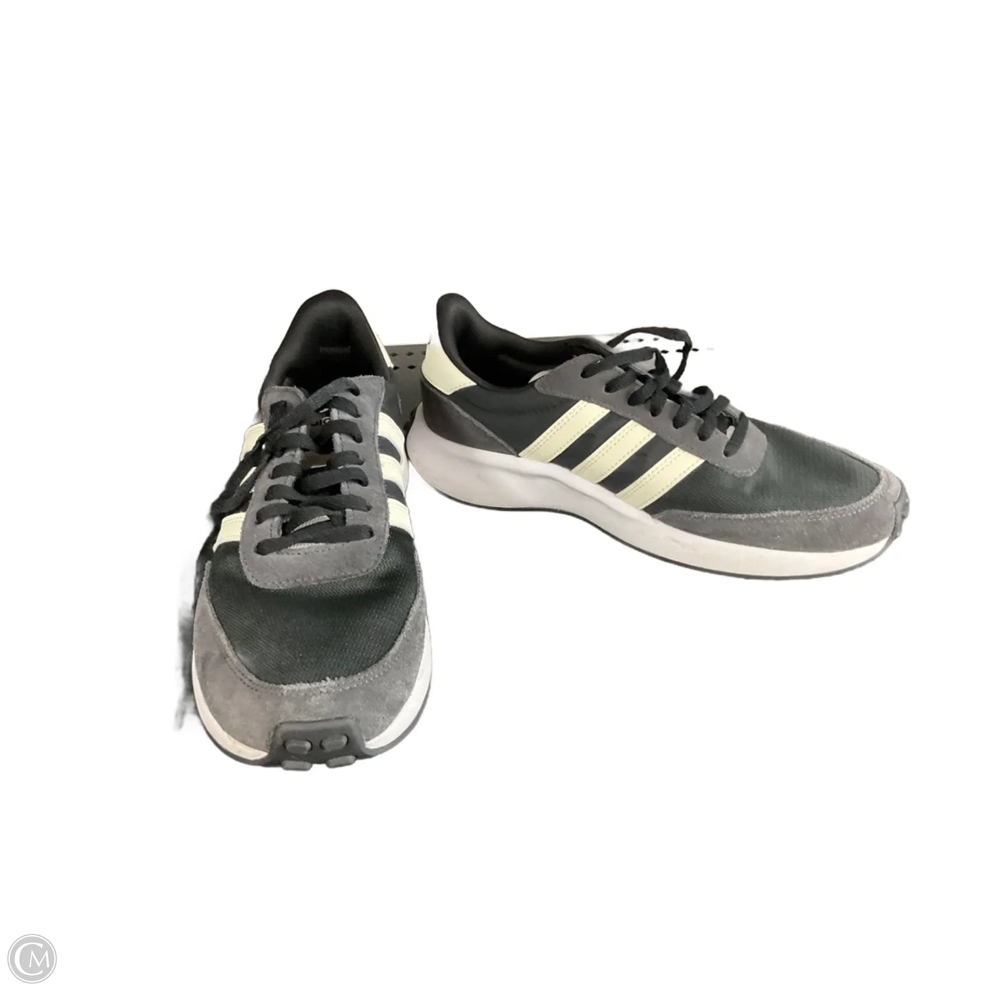 Shoes Sneakers By Adidas In Black & White, Size: 7.5