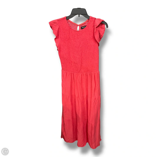 Dress Casual Maxi By Cmc In Peach, Size: M