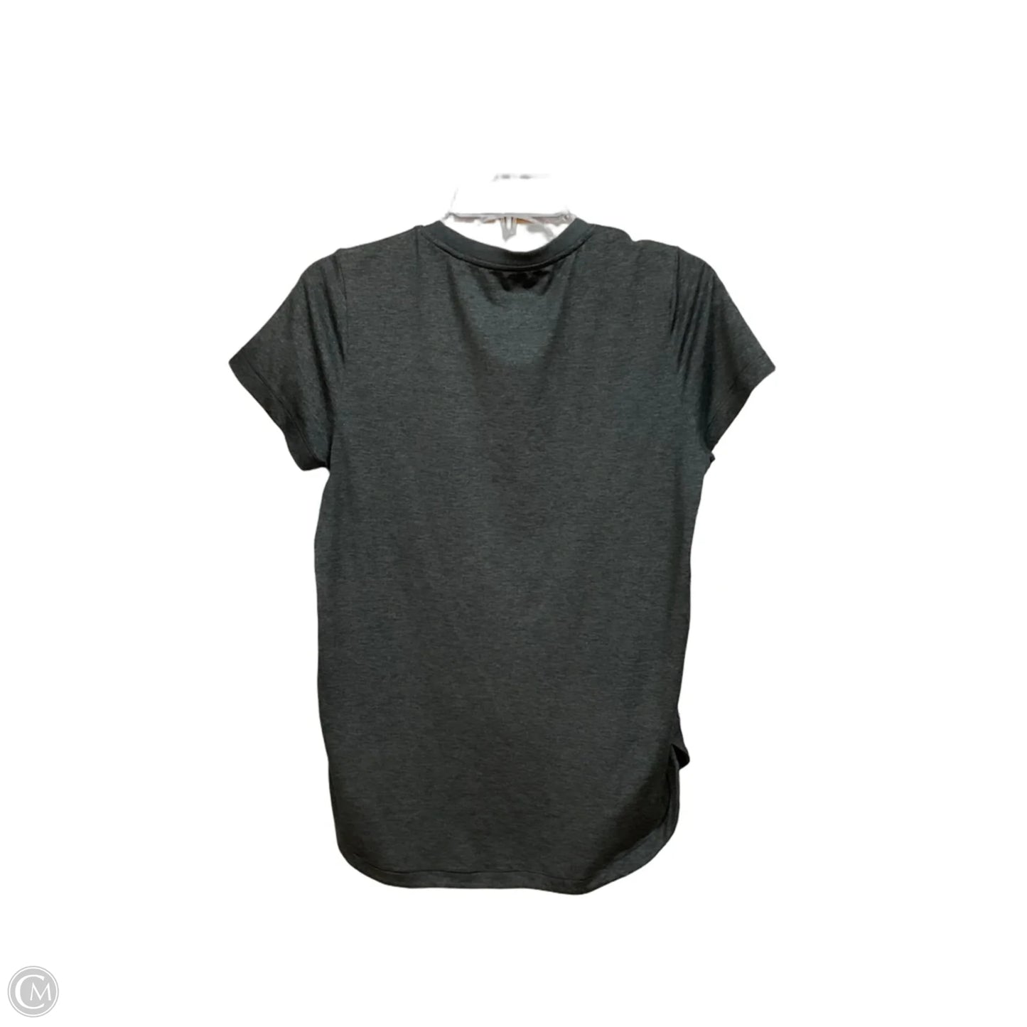 Athletic Top Short Sleeve By Athleta In Grey, Size: S