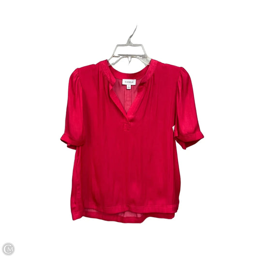 Top Short Sleeve By Evereve In Pink, Size: S