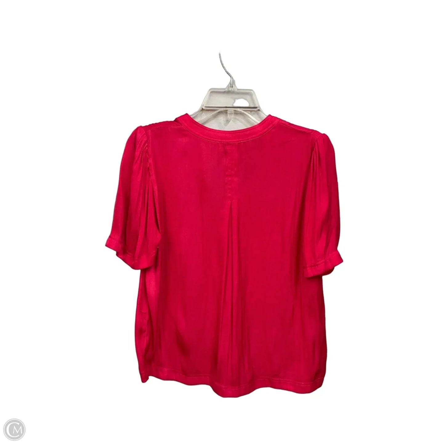 Top Short Sleeve By Evereve In Pink, Size: S