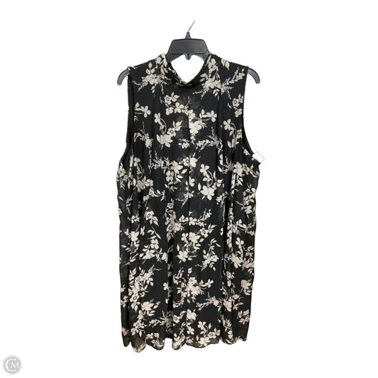 Dress Casual Midi By Lane Bryant In Floral Print, Size: 3x