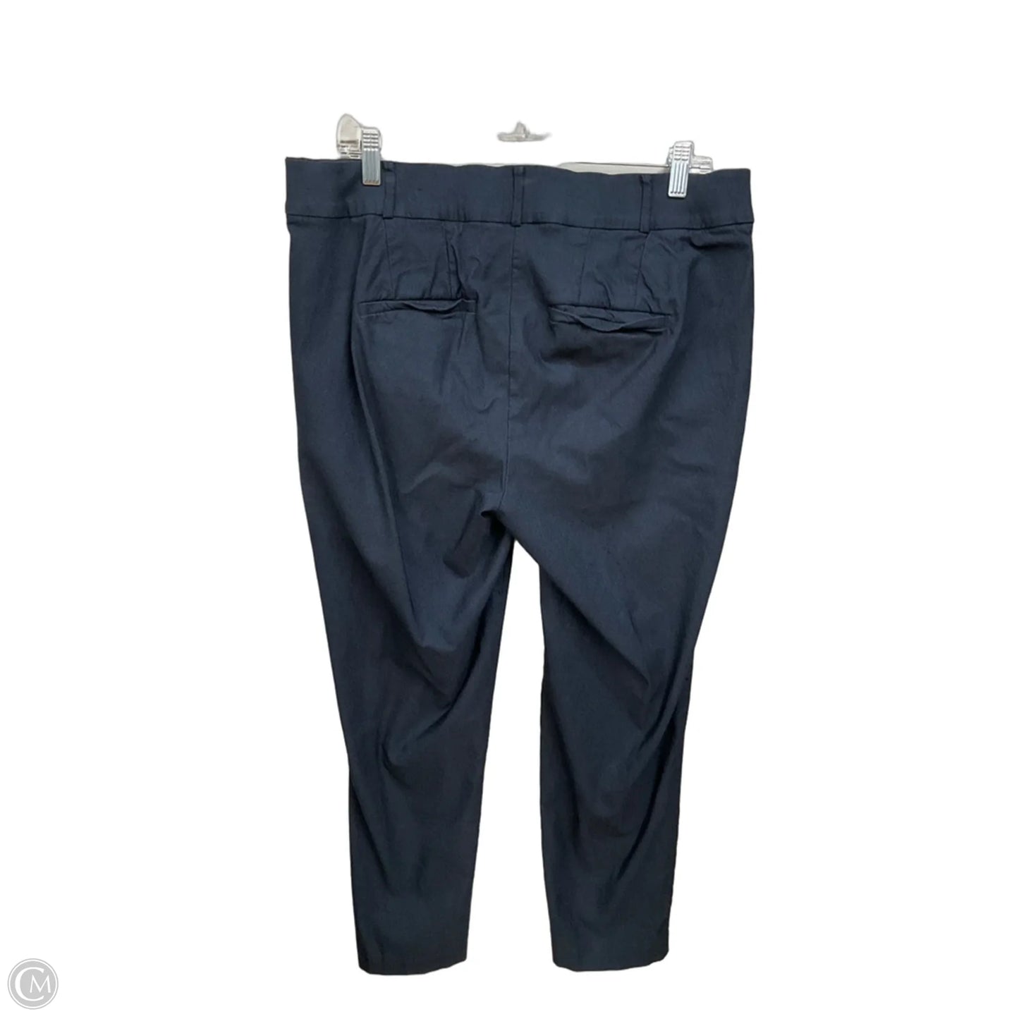 Pants Cropped By Lane Bryant In Navy, Size: 16