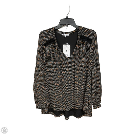 Top Long Sleeve By Dr2 In Multi-colored, Size: L