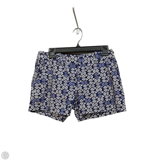 Shorts By Loft In Blue & White, Size: 2
