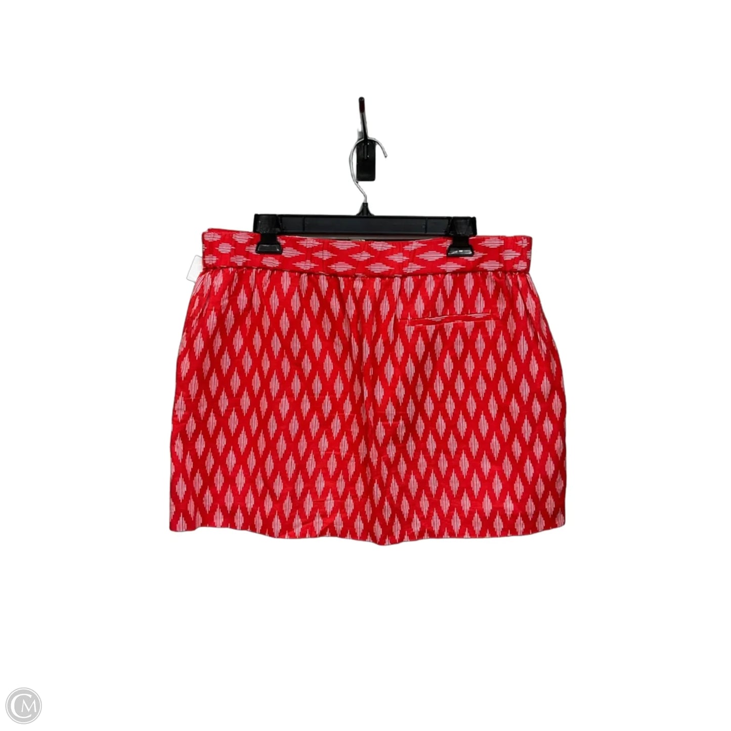 Skirt Mini & Short By Banana Republic In Red & White, Size: 12