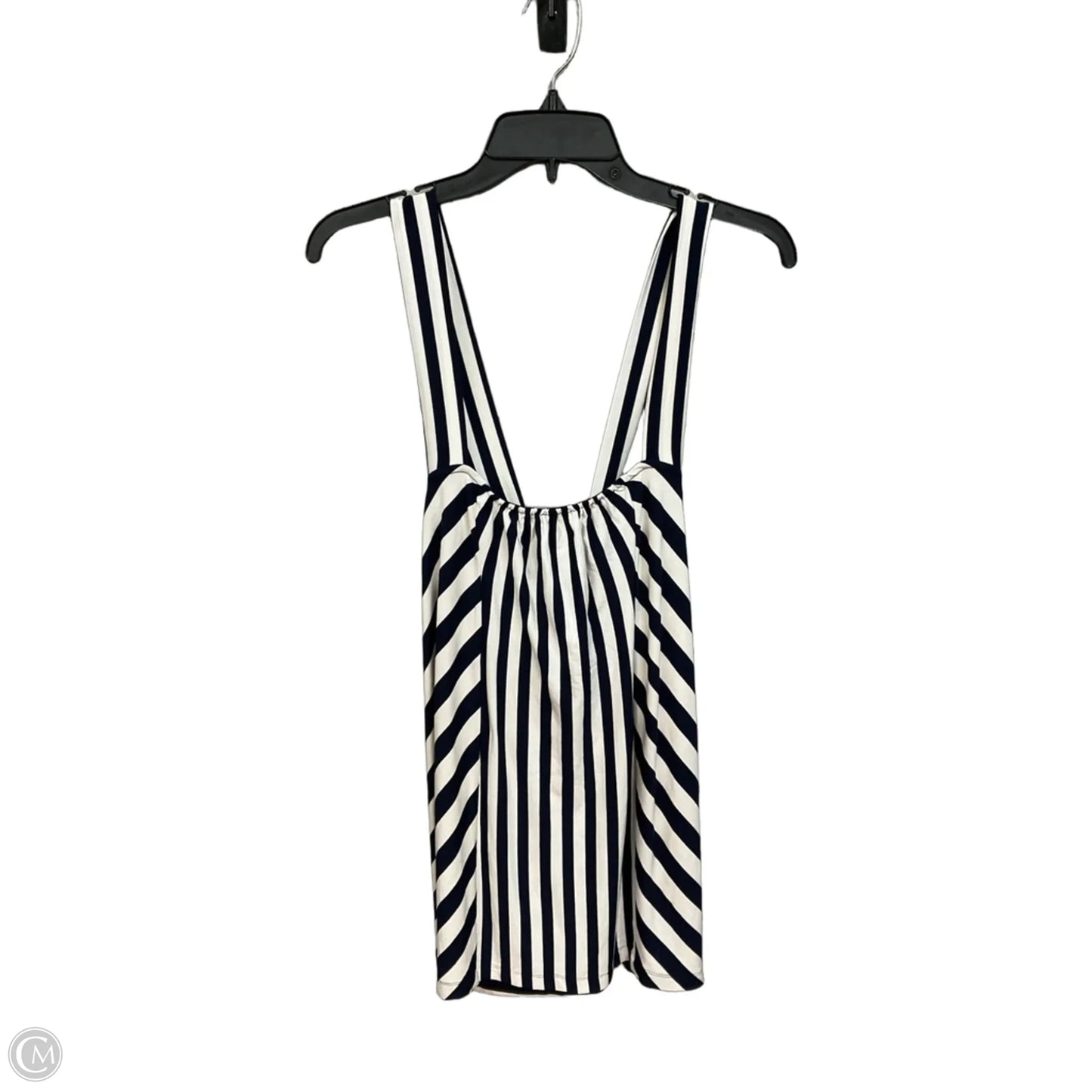 Top Sleeveless By Banana Republic In Striped Pattern, Size: Xl