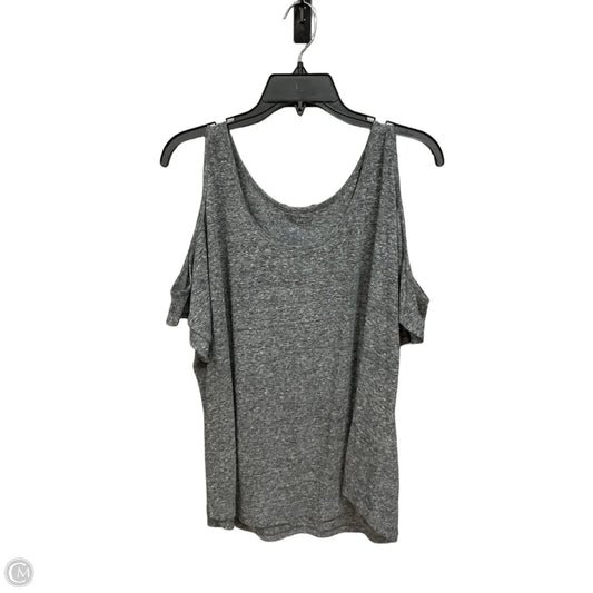 Top Sleeveless Basic By Gap In Grey, Size: Xl