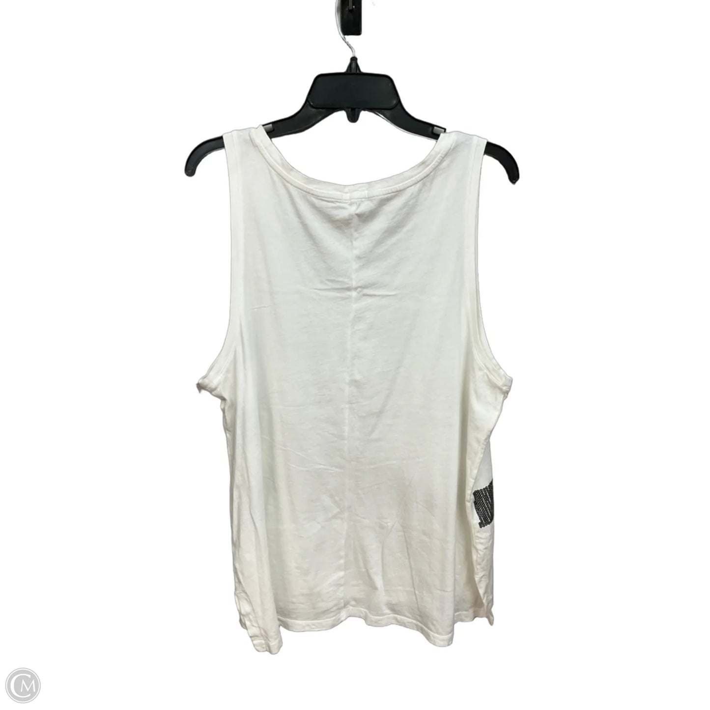 Top Sleeveless By Gap In White, Size: Xl