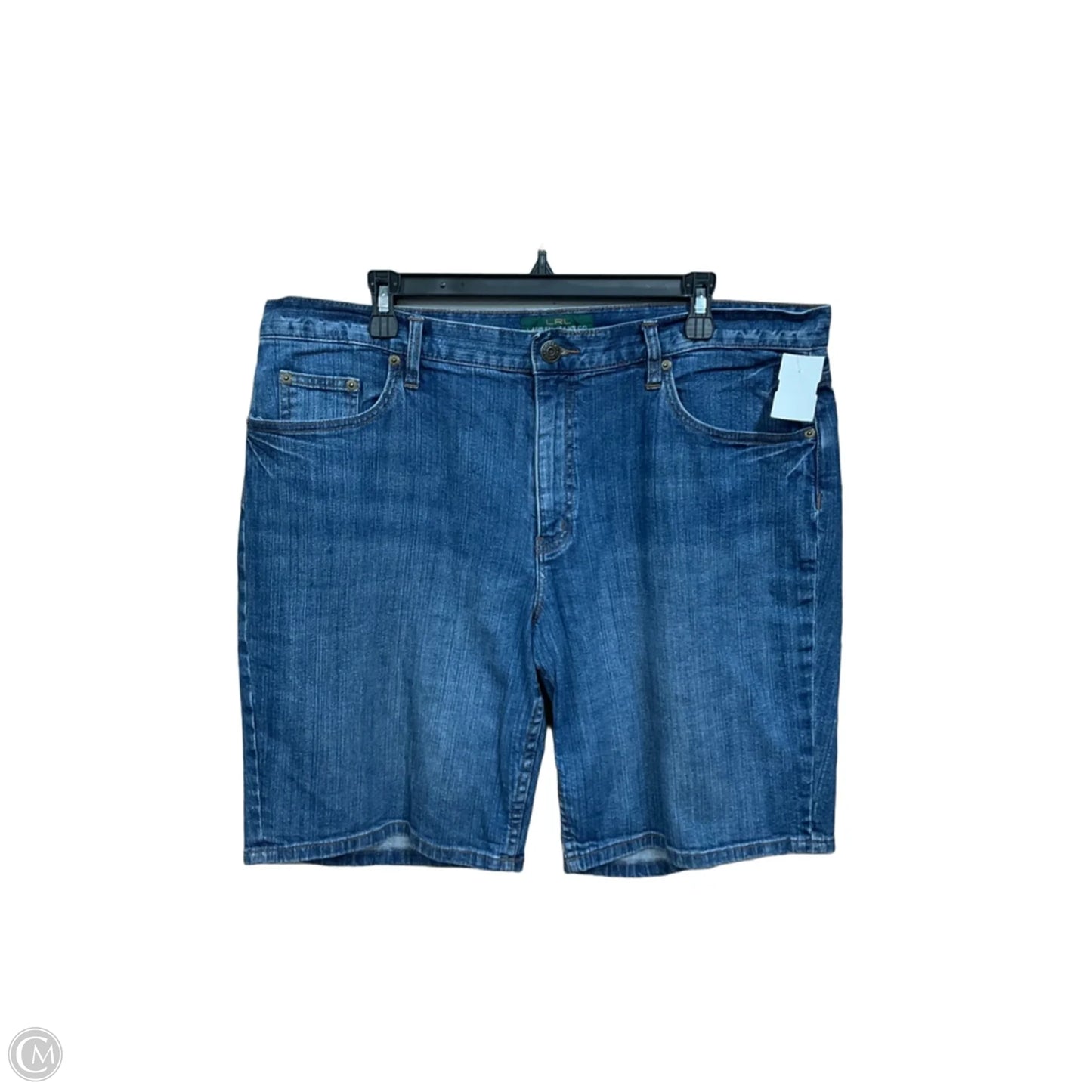 Shorts By Lauren Jeans Co In Blue Denim, Size: 16