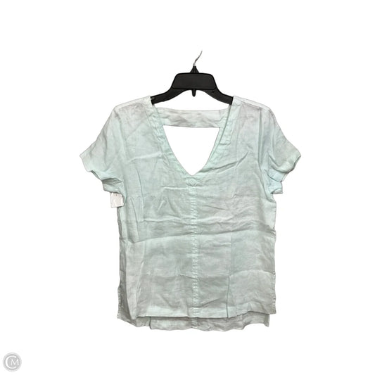 Top Short Sleeve Basic By C And C In Aqua, Size: S