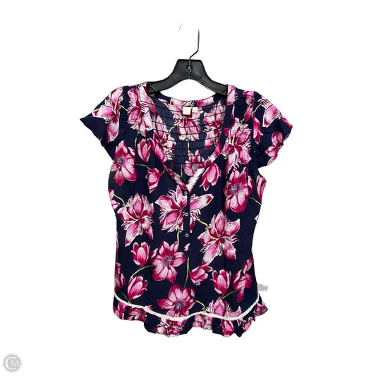 Top Sleeveless By Cmc In Floral Print, Size: M