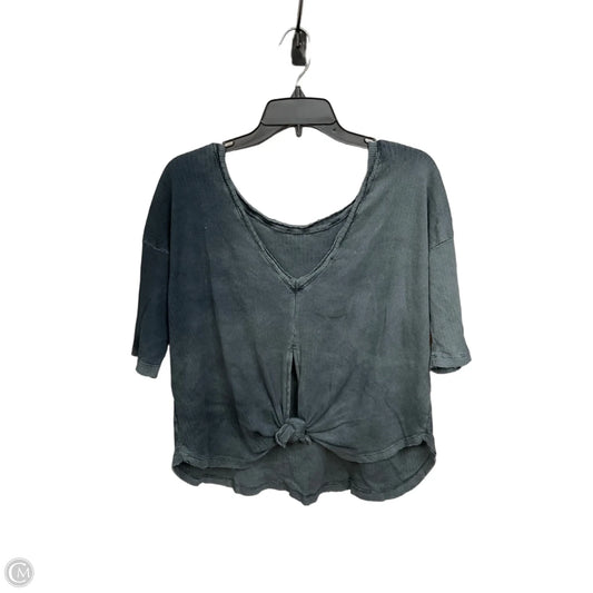Top Short Sleeve Basic By Free People In Grey, Size: Xs